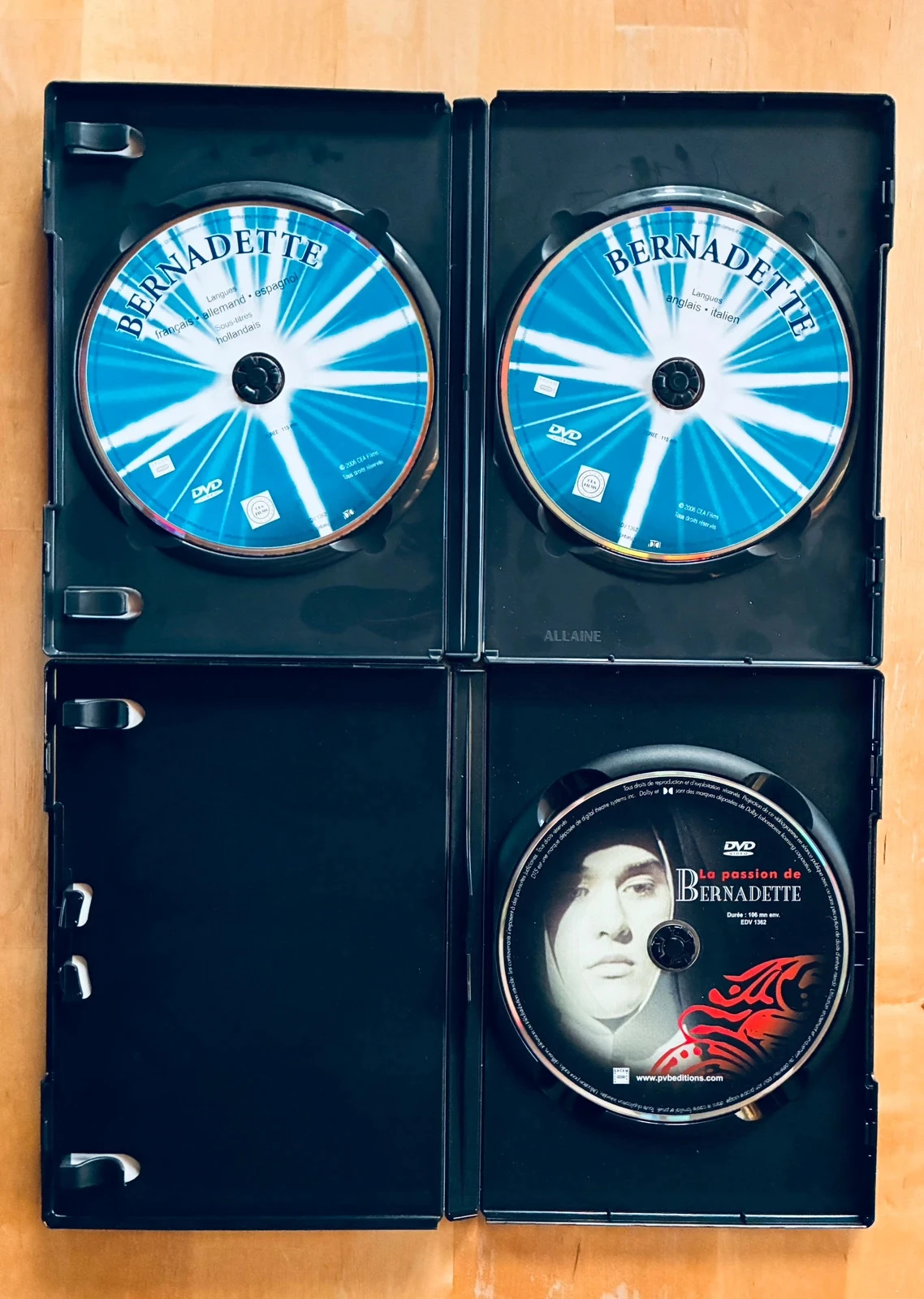 Lot 2 DVD Bernadette et La passion de Bernadette. – photo 2